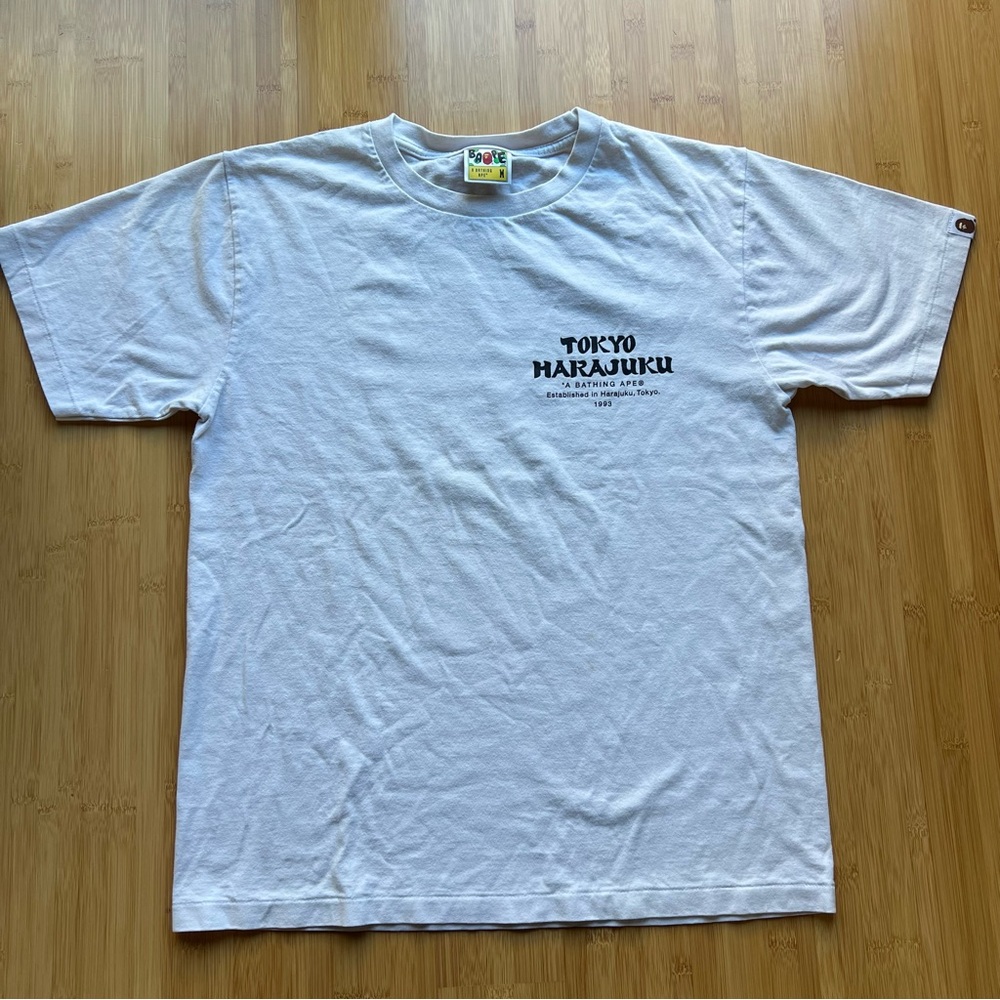 BAPE Tokyo Harajuki t shirt - M